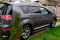 Mitsubishi Outlander 2006–2012 Bosphorus Grey -sivuastinlaudat (2 kpl, alumiini) kuva 8