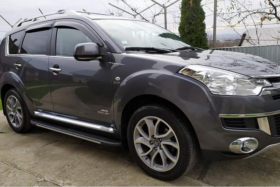 Citroen C-Crosser 2007–2013 Bosphorus Grey -sivuastinlaudat (2 kpl, alumiini) Image