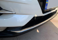 Nissan Qashqai 2014–2021 Kromilista etupuskuriin (2017↗︎, ruostumaton teräs) Carmos - turkkilainen teräs kuva 1