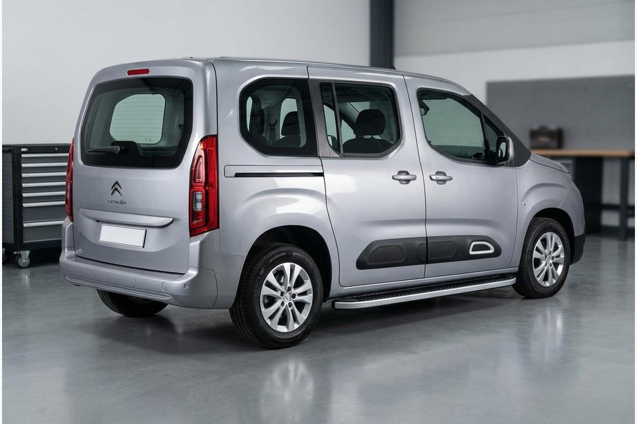 Citroen Berlingo/Multispace 2018– Tayga Grey -sivuaskelmat (2 kpl, alumiini) Image