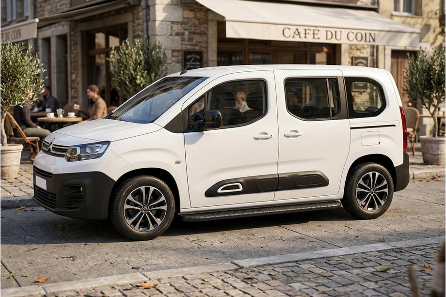 Citroen Berlingo/Multispace 2018– Bosphorus Black sivuastinlaudat (2 kpl, alumiini) Image