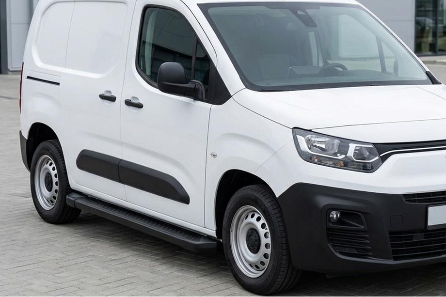 Peugeot Partner/Rifter 2019– Allmond Black sivuaskelmat (2 kpl, alumiini) Image