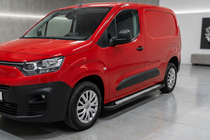 Opel Combo 2019– Sivuastinlaudat New Vision Black (2 kpl, alumiini) Pitkä akseliväli kuva 1