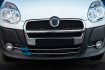 Fiat Doblo II 2010–2022 Alasäleikön suojalista (2010-2015, 2 kpl, ruostumaton teräs) kuva 2