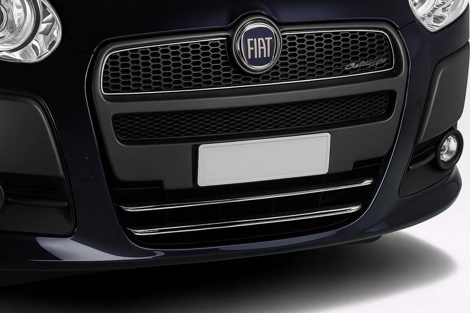 Fiat Doblo II 2010–2022 Alasäleikön suojalista (2010-2015, 2 kpl, ruostumaton teräs) Image