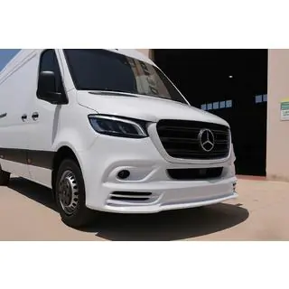 Etupuskurin spoilerilippa V3 (maalattava) Mercedes Sprinter W907/W910 2018– kuva 1