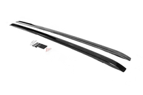 Toyota Land Cruiser 200 2007–2021 Mustat kattokaiteet 2008-2015 (Lexus-tyyli 2018, 2 kpl) kuva 1