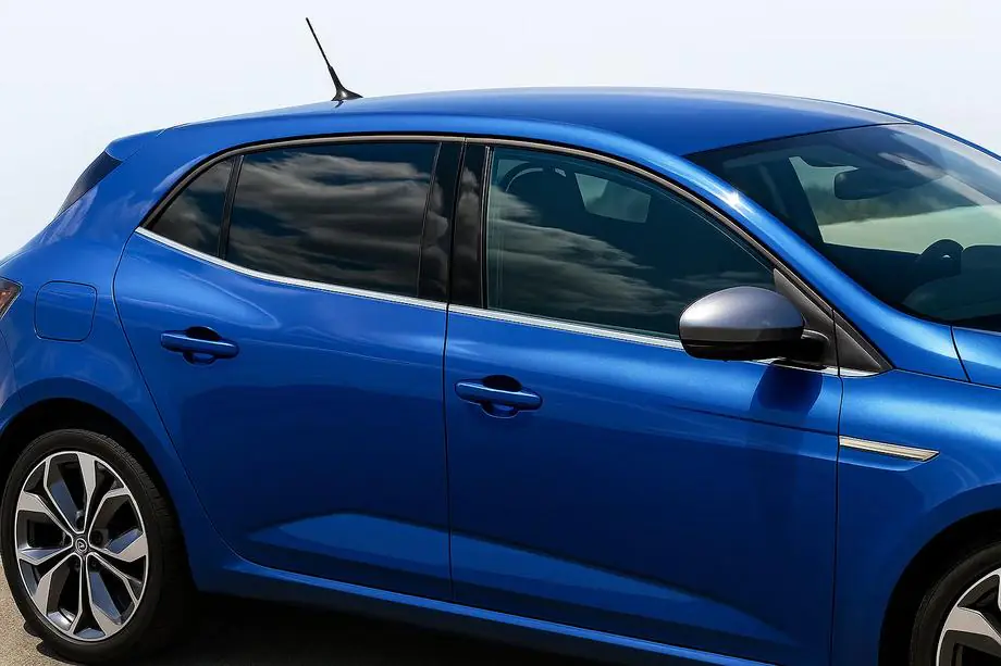 Renault Megane IV 2016–2025 Alaikkunalistat (HB, 6 kpl, ruostumaton teräs) Image