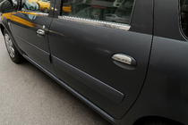 Renault Logan MCV 2005–2013 Ulkoiset ikkunalistat (4 kpl, ruostumaton teräs) Carmos - turkkilainen teräs kuva 5