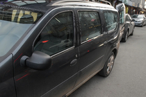 Renault Logan MCV 2005–2013 Ulkoiset ikkunalistat (4 kpl, ruostumaton teräs) Carmos - turkkilainen teräs kuva 3