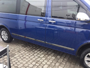 Volkswagen T5 Caravelle 2004–2010 Ovilistat (ruostumaton teräs, musta kromi) kuva 2