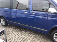 Volkswagen T6 2015–2024 Ovilistat (ruostumaton teräs, musta kromi) kuva 1