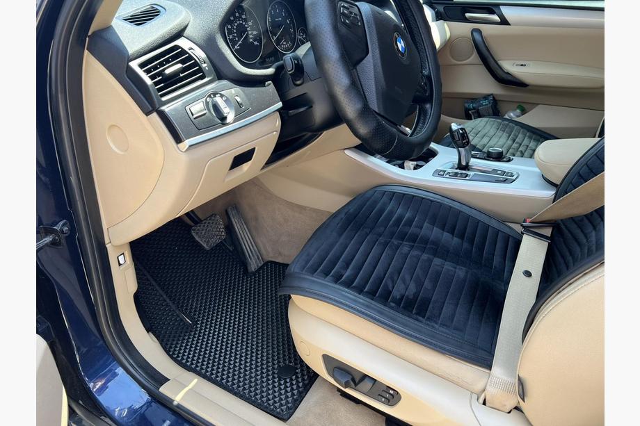 BMW X3 F25 2011–2018 EVA-lattiamatot (mustat) Image