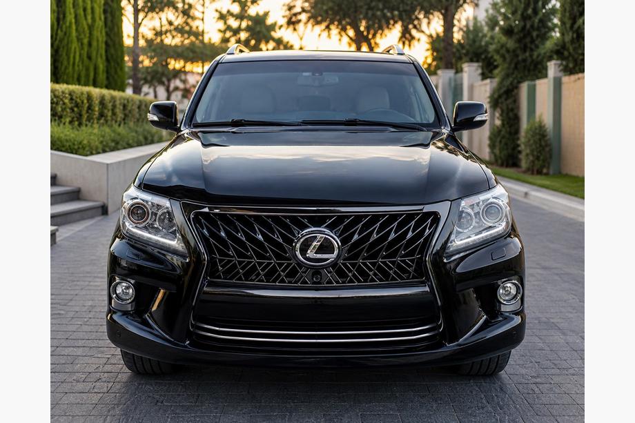 Lexus LX570/450d 2008–2022 TRD jäähdyttimen säleikkö (2012-2015) Kuva 2
