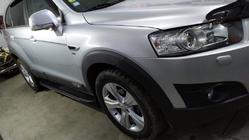 Chevrolet Captiva 2006–2019 Bosphorus Grey -sivuastinlaudat (2 kpl, alumiini) kuva 2