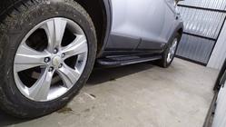 Chevrolet Captiva 2006–2019 Bosphorus Grey -sivuastinlaudat (2 kpl, alumiini) kuva 4