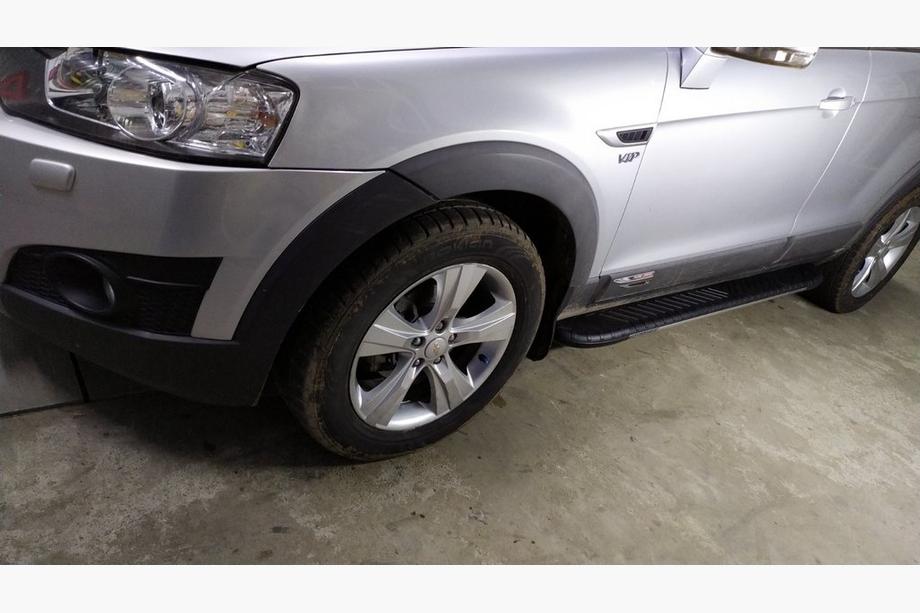 Chevrolet Captiva 2006–2019 Bosphorus Grey -sivuastinlaudat (2 kpl, alumiini) Image