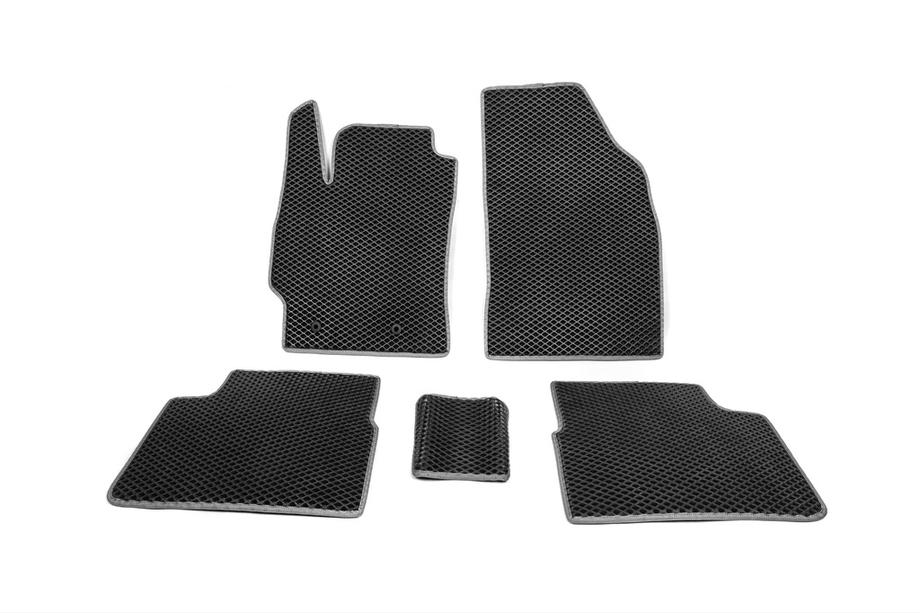 Toyota Corolla 2007–2013 EVA-lattiamatot (mustat) Kuva 7