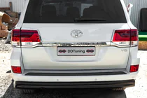 Toyota Land Cruiser 200 2007–2021 Kromiset takavalojen suojakuoret (2015+, 4-os., muovi) kuva 2