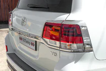Toyota Land Cruiser 200 2007–2021 Kromiset takavalojen suojakuoret (2015+, 4-os., muovi) kuva 3