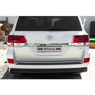 Kromiset takavalojen suojakuoret (2015+, 4-os., muovi) Toyota Land Cruiser 200 2007–2021 kuva 2