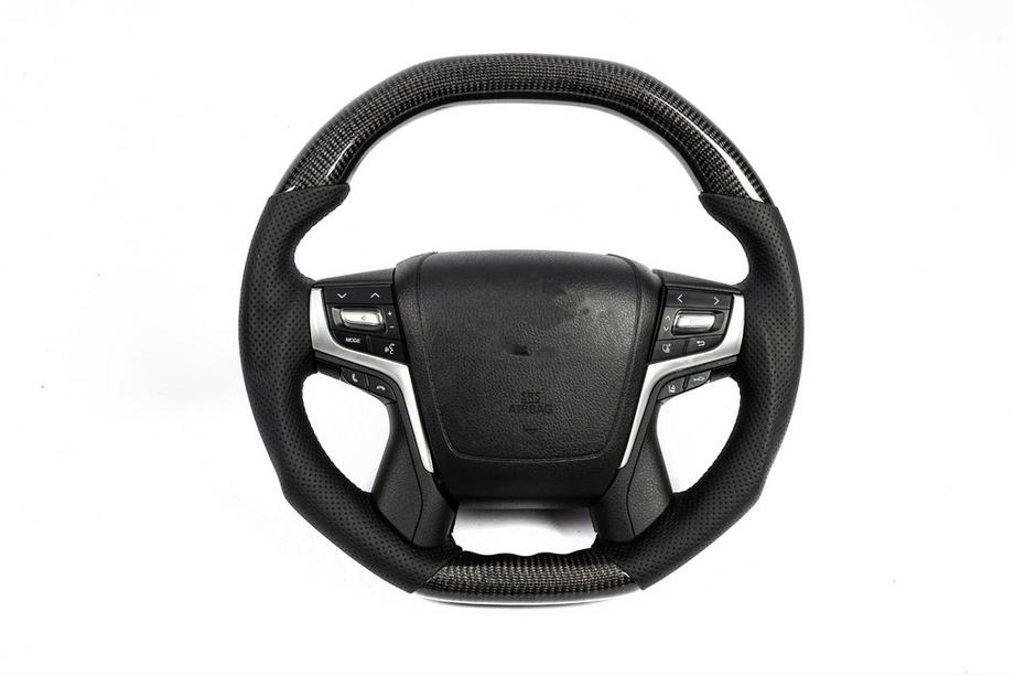 Toyota Land Cruiser 200 2007–2021 Täydellinen ohjauspyörä (hiilikuitu) Image