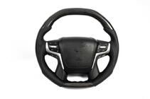 Toyota Land Cruiser Prado 150 2009–2023 Täydellinen ohjauspyörä (hiilikuitu) kuva 1