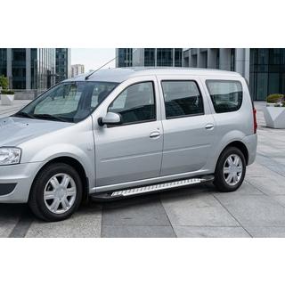 Allmond Grey sivuportaat (2 kpl, alumiini) kuva 3