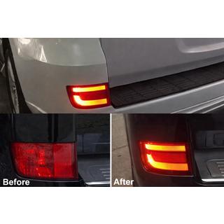 Taka sumuvalot 2016+ (LED) Toyota Land Cruiser 200 2007–2021 kuva 1