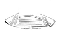 Lexus LX570/450d 2008–2022 Täydellinen ikkunankehyslistasarja ja pilarilistat (ruostumaton teräs) kuva 4