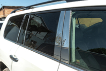 Lexus LX570/450d 2008–2022 Täydellinen ikkunankehyslistasarja ja pilarilistat (ruostumaton teräs) kuva 3