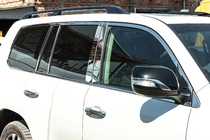 Lexus LX570/450d 2008–2022 Täydellinen ikkunankehyslistasarja ja pilarilistat (ruostumaton teräs) kuva 1
