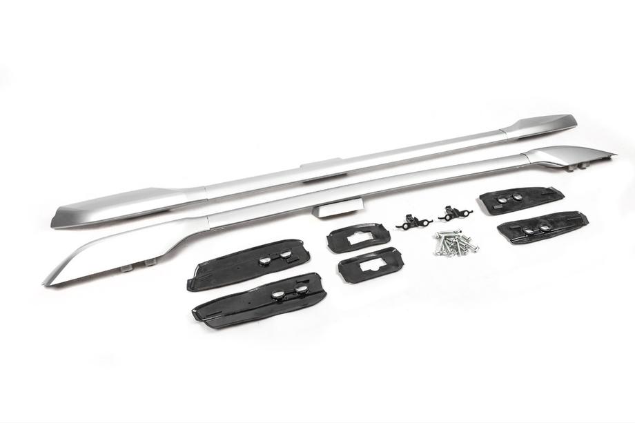 Toyota Land Cruiser Prado 150 2009–2023 Kattokaiteet, alkuperäinen muotoilu (harmaat, 2 kpl) Kuva 5
