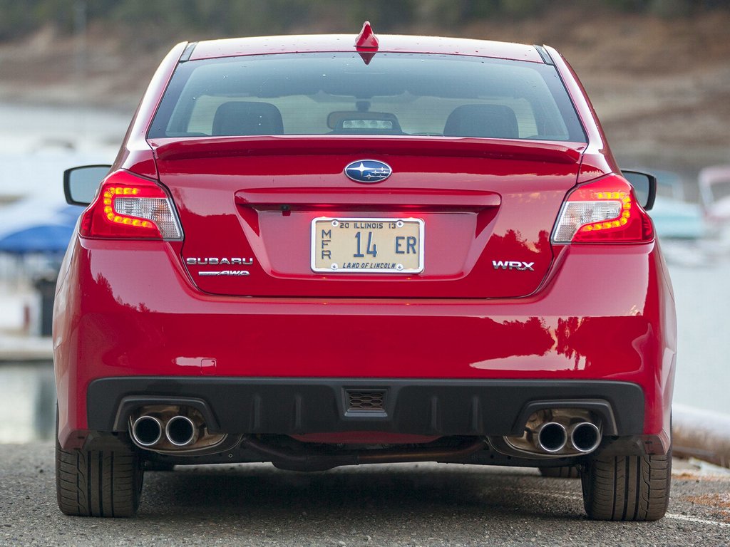 Päivitetty urheilullinen Subaru WRX -sedan