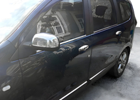 Renault Lodgy 2013–2022 Sivupeilien kuoret (2 kpl, ruostumaton teräs) OmsaLine – italialainen ruostumaton teräs kuva 1
