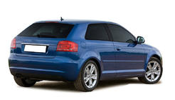 Audi A3 2003–2012 Takaluukun koristelista (ruostumaton teräs) kuva 1