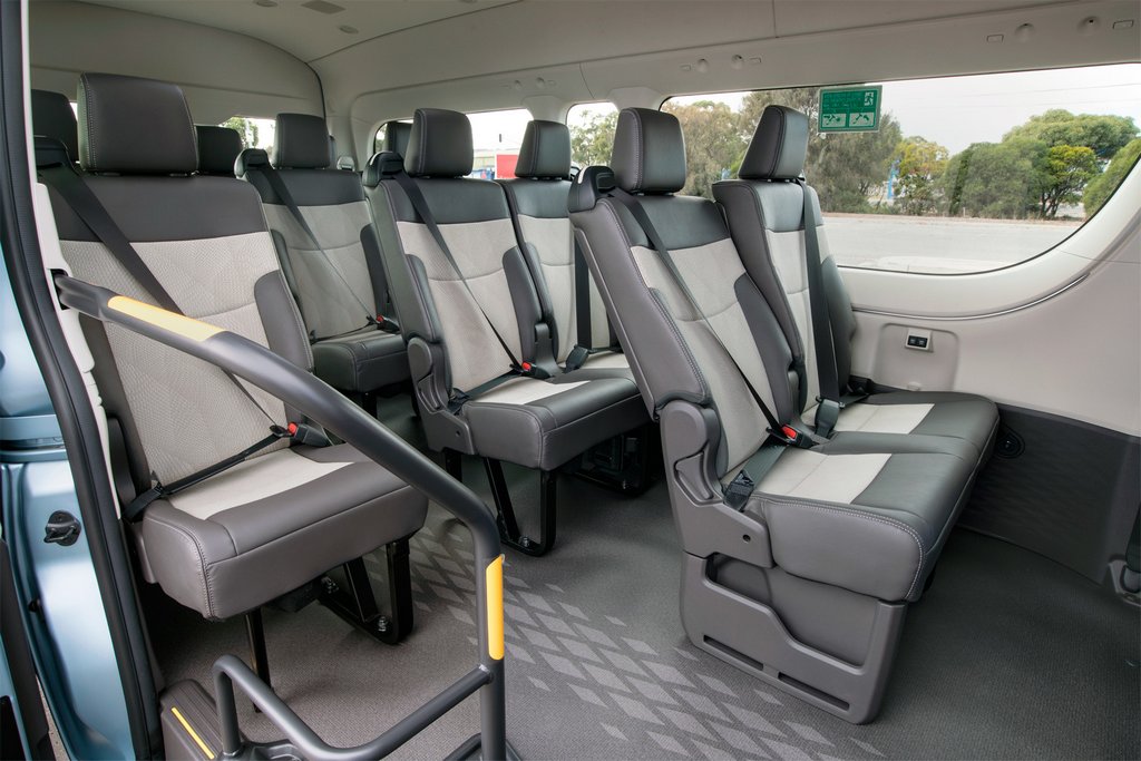 Toyota Hiace -mikrobussin uuden sukupolven koeajo