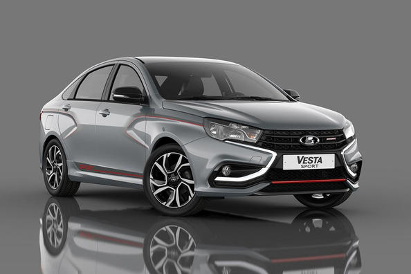 Lada Sport Vesta -sedanin urheilumodifikaatio