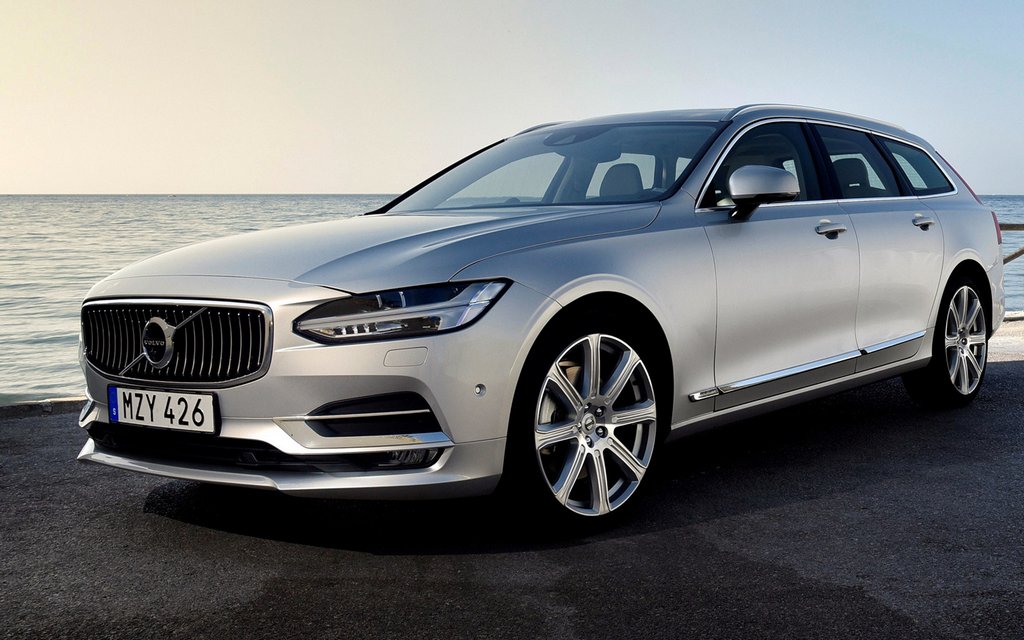Volvo V90 -täysikokoisen farmarin koeajo