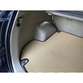Tavaratilan matto (EVA, beige) (5-paikkainen) Hyundai Santa Fe 2 2006–2012 kuva 2