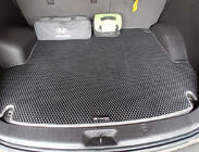 Hyundai Santa Fe 2 2006–2012 Tavaratilan matto (EVA, musta) (5 paikkaa) kuva 1
