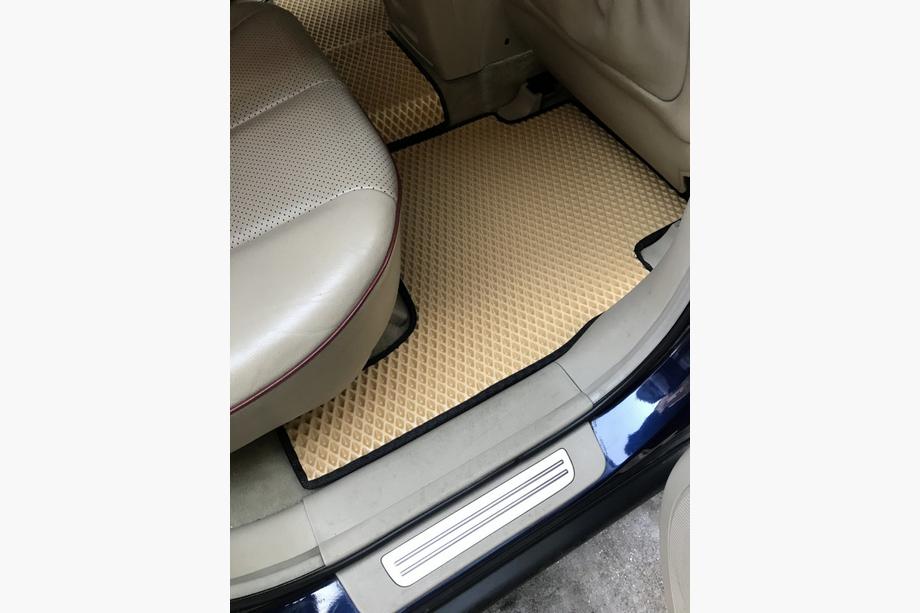 Hyundai Santa Fe 2 2006–2012 EVA-auton lattiamatot (beige) Kuva 9