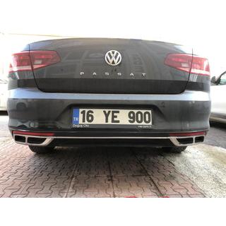 Pakoputken suojukset Carmos SD/SW (2019+, 3 kpl, ruostumaton teräs) kuva 4