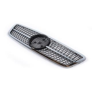 Etusäleikkö Diamond Silver Mercedes C-class W203 2000–2007 kuva 3