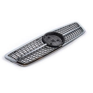 Etusäleikkö Diamond Silver Mercedes C-class W203 2000–2007 kuva 4