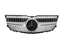 Mercedes GLK-sarja X204 2008–2015 Etusäleikkö Diamond Silver (2013-2015) kuva 5