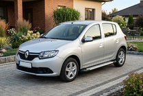 Renault Sandero 2013–2022 Allmond Grey sivuportaat (2 kpl, alumiini) kuva 1