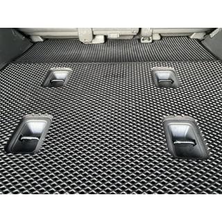 Tavaratilan matto 2 kpl (EVA, 7-paikkainen, musta) Toyota Land Cruiser 200 2007–2021 kuva 3