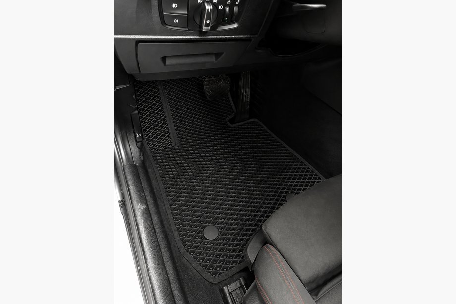 BMW 1-sarja F20/F21 2011–2019 EVA-lattiamatot (musta) Image