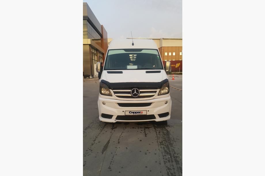 Mercedes Sprinter W906 2006–2018 Konepellin tuuliohjain 2006-2013 (EuroCap) Kuva 3